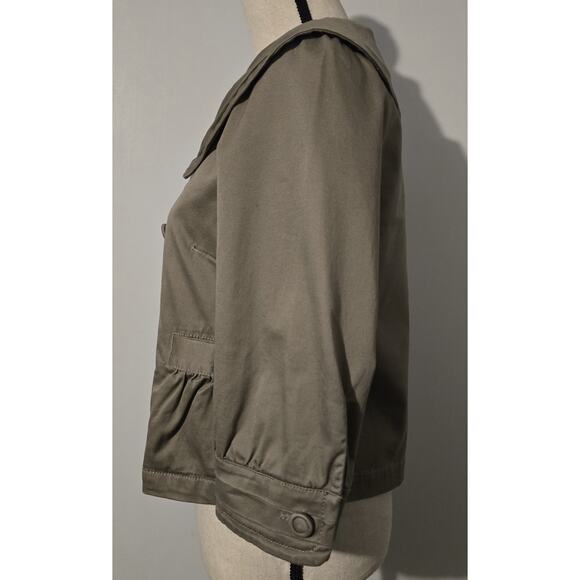 Anthropologie Sanctuary Clothing Swing Jacket Coat Cropped Sz Large MSRP $150 - Picture 2 of 6